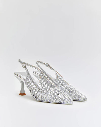 ZAPATO TACÓN JUANA SILVER