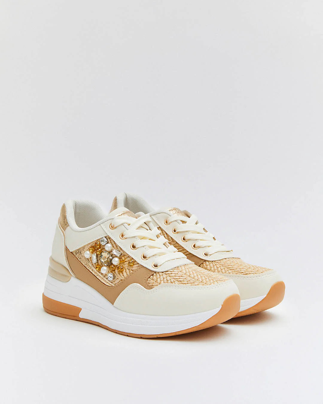 SNEAKER ROSA BEIGE
