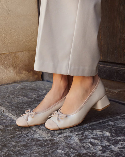 ZAPATO TACÓN PATRICIA BEIGE