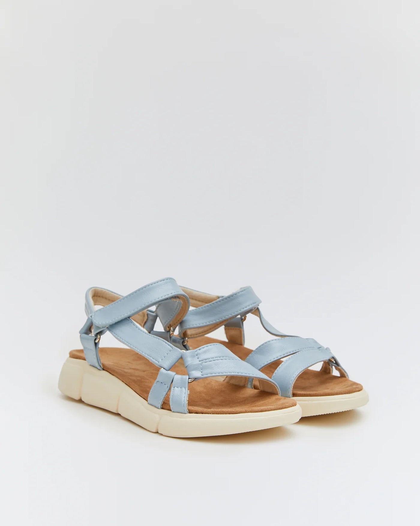 SANDALIA VELCRO B LT.BLUE