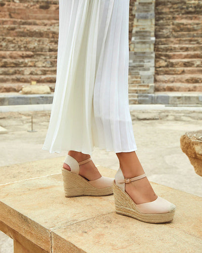 ALPARGATA CUÑA BRIA BEIGE