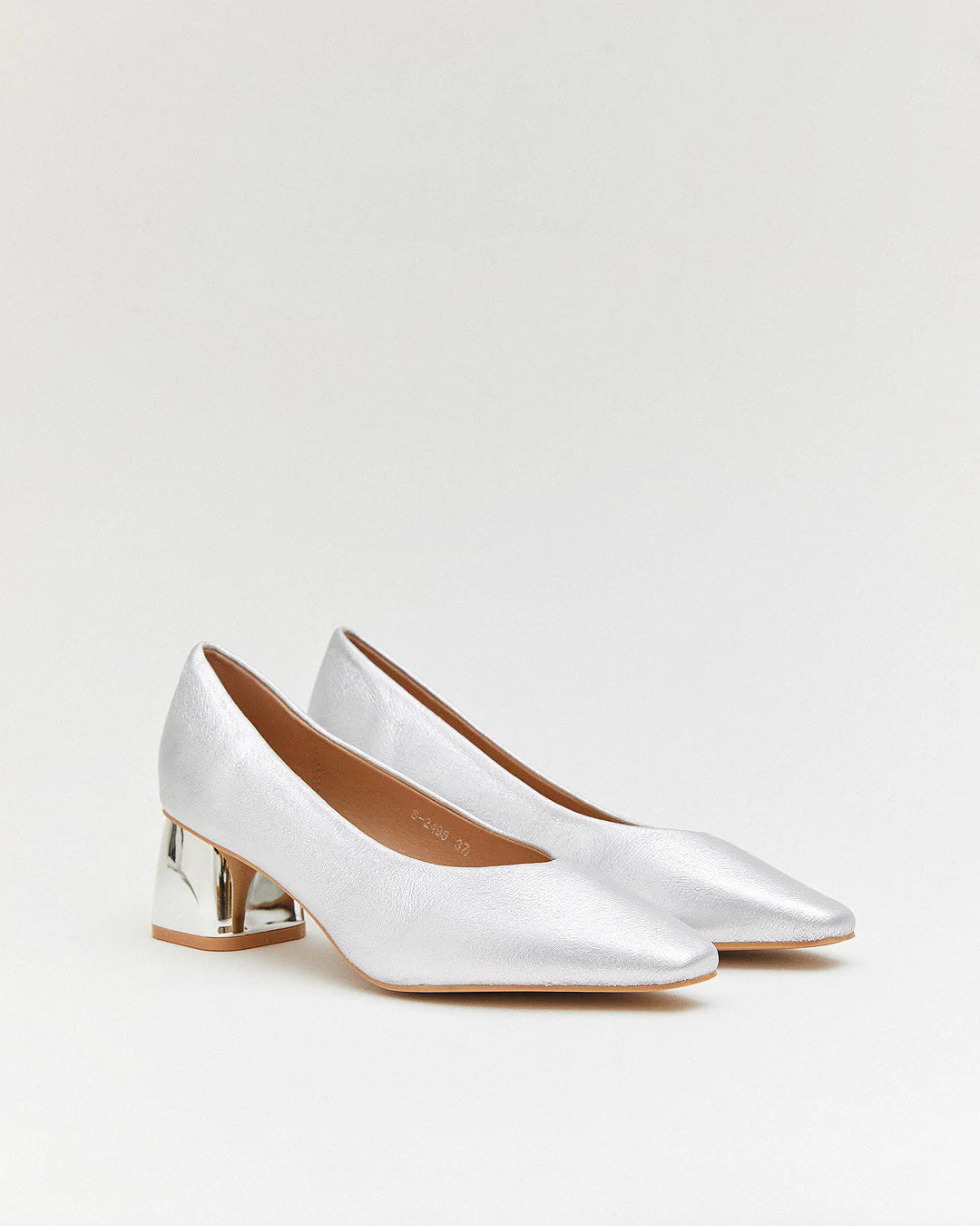 ZAPATO TACÓN VERA SILVER