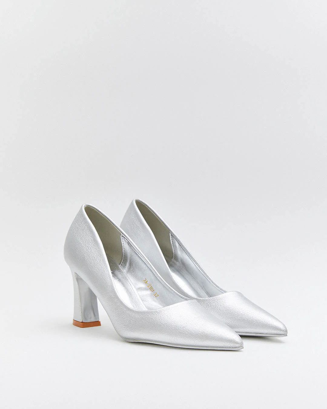 ZAPATO TACÓN LIVIA SILVER