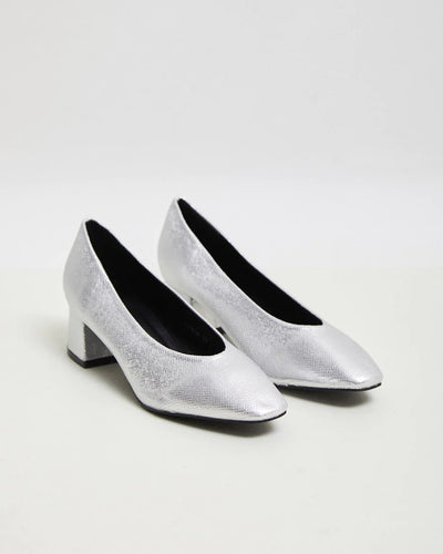 ZAPATO TACÓN MARTINA SILVER