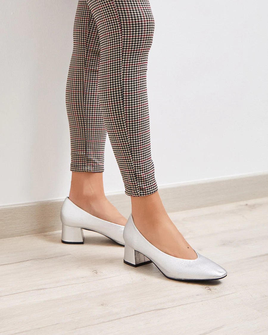 ZAPATO TACÓN MARTINA SILVER