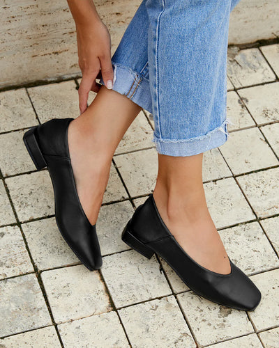 ZAPATO TACÓN AROA BLACK