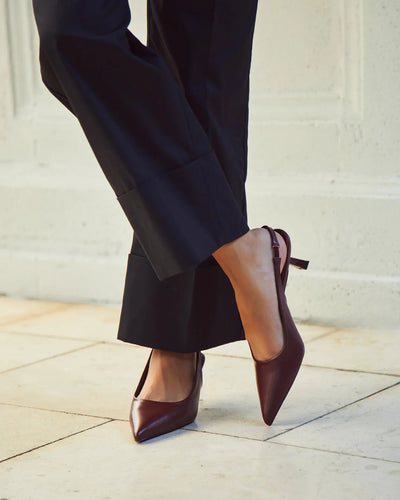 SANDALIA TACON ABIGIAL WINE