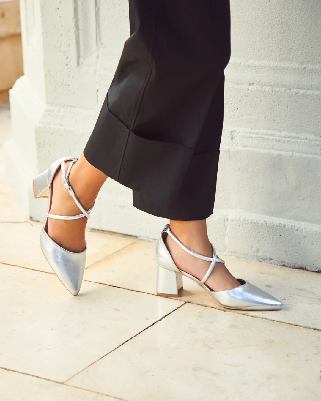 ZAPATO TACON AMANDA SILVER