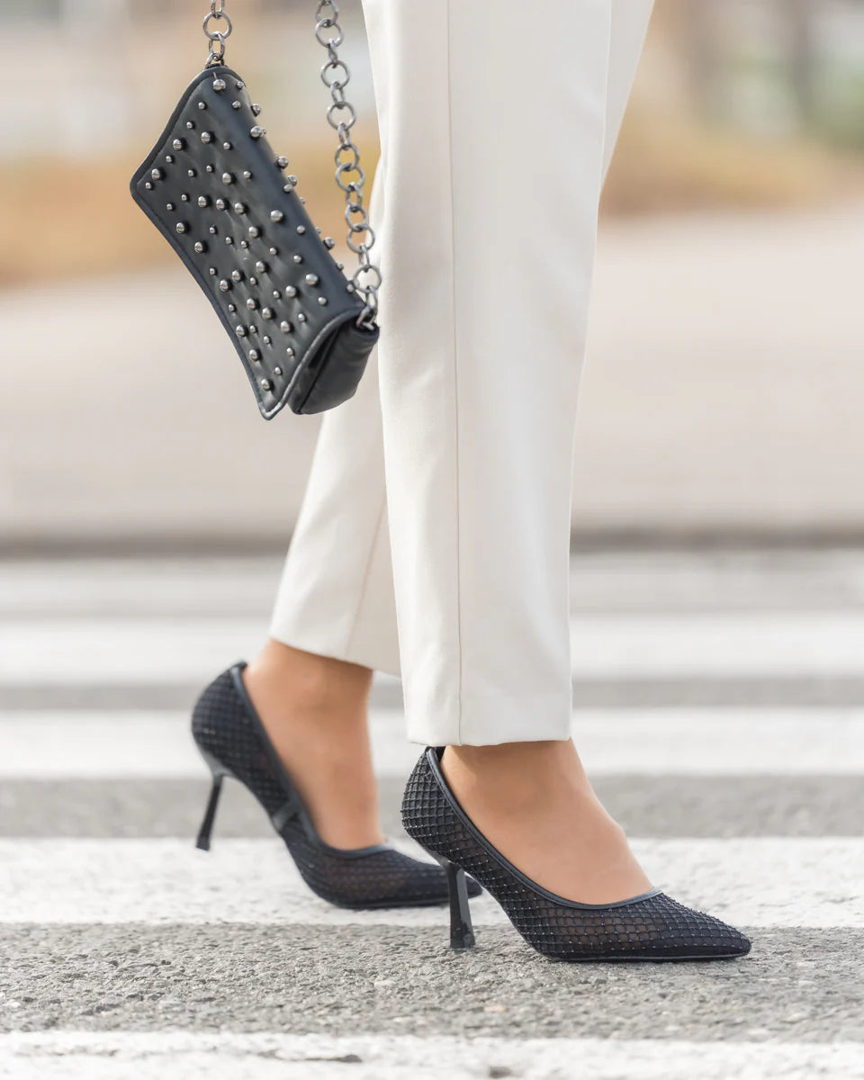 ZAPATO TACÓN ALEXA BLACK