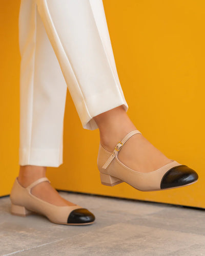 ZAPATO TACÓN MONICA BEIGE