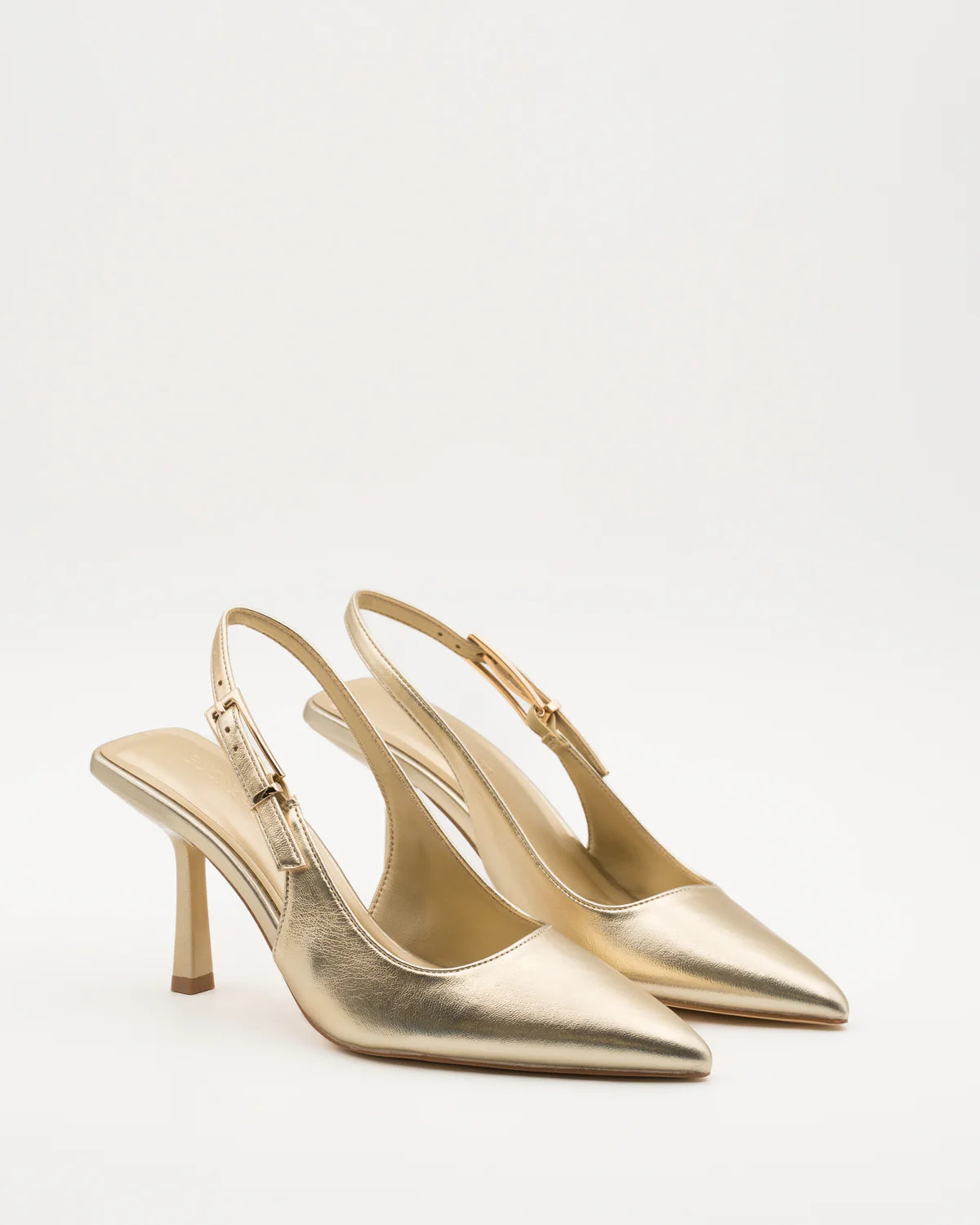 SANDALIA TACÓN ALESSIA GOLD