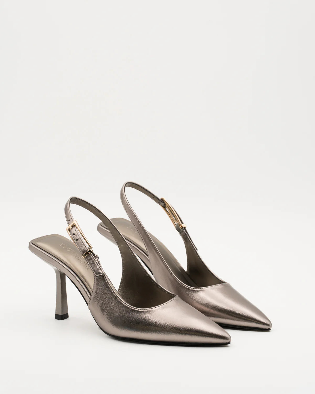 SANDALIA TACÓN ALESSIA SILVER