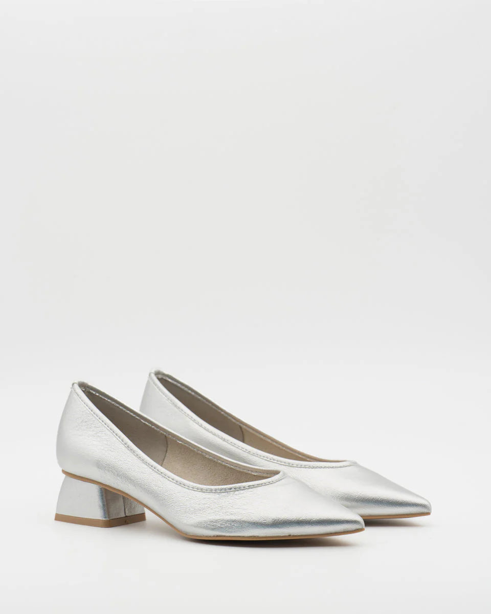 ZAPATO TACÓN ROSALIA SILVER