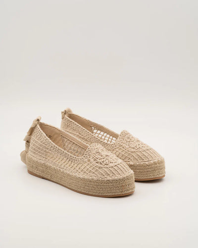 ALPARGATA PLANA ALBA BEIGE