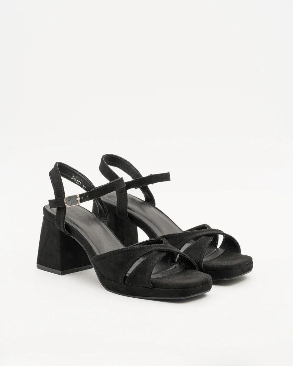 SANDALIA TACON ALEXIA BLACK