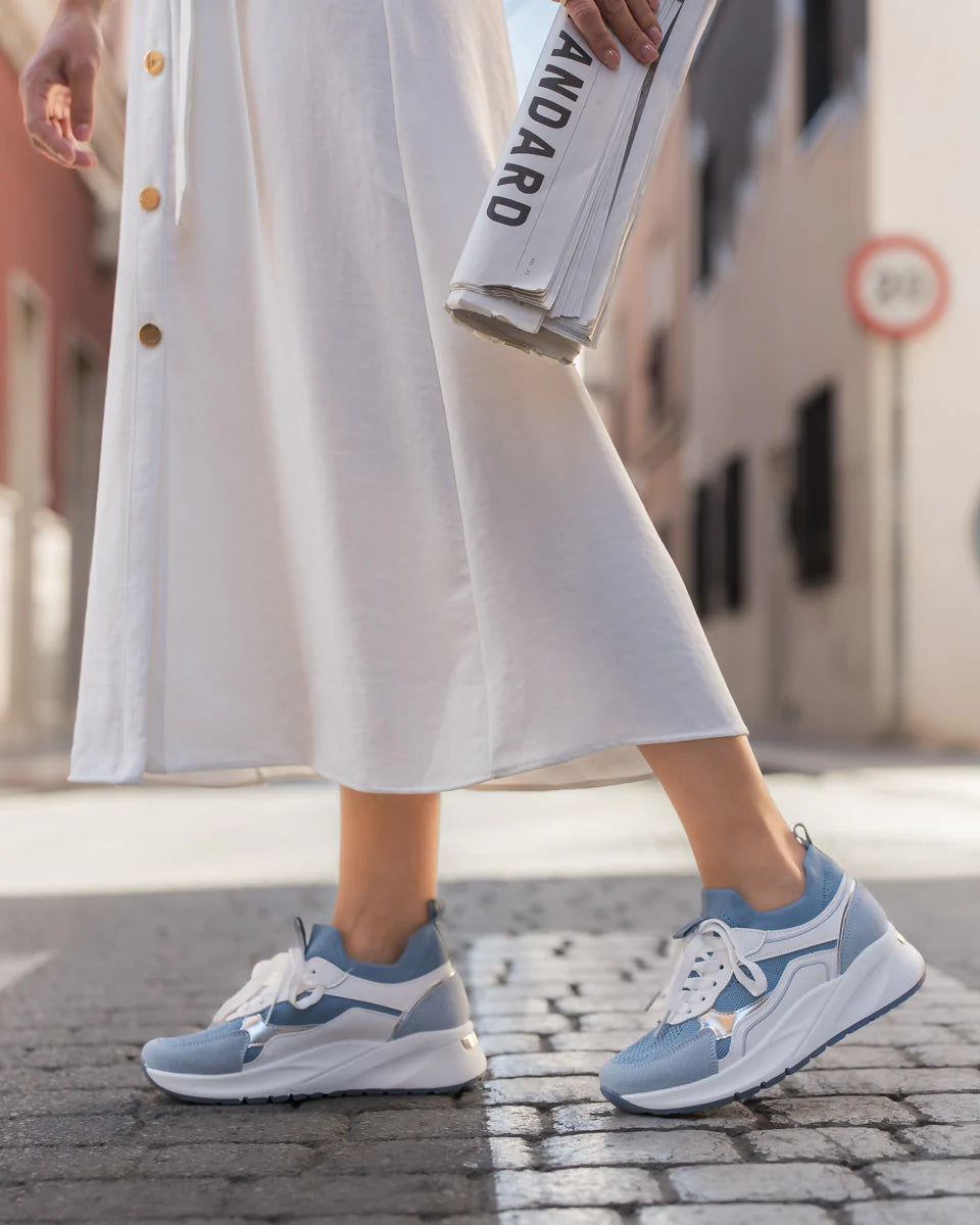 SNEAKER MARIETA BLUE