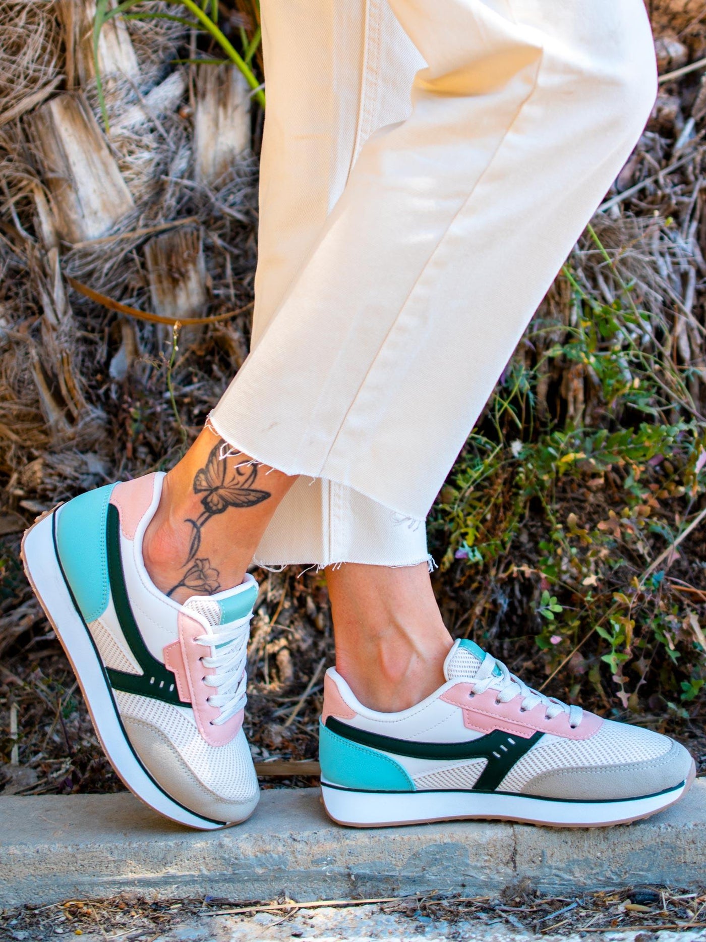 Sneaker Ink Beige - MMShoes
