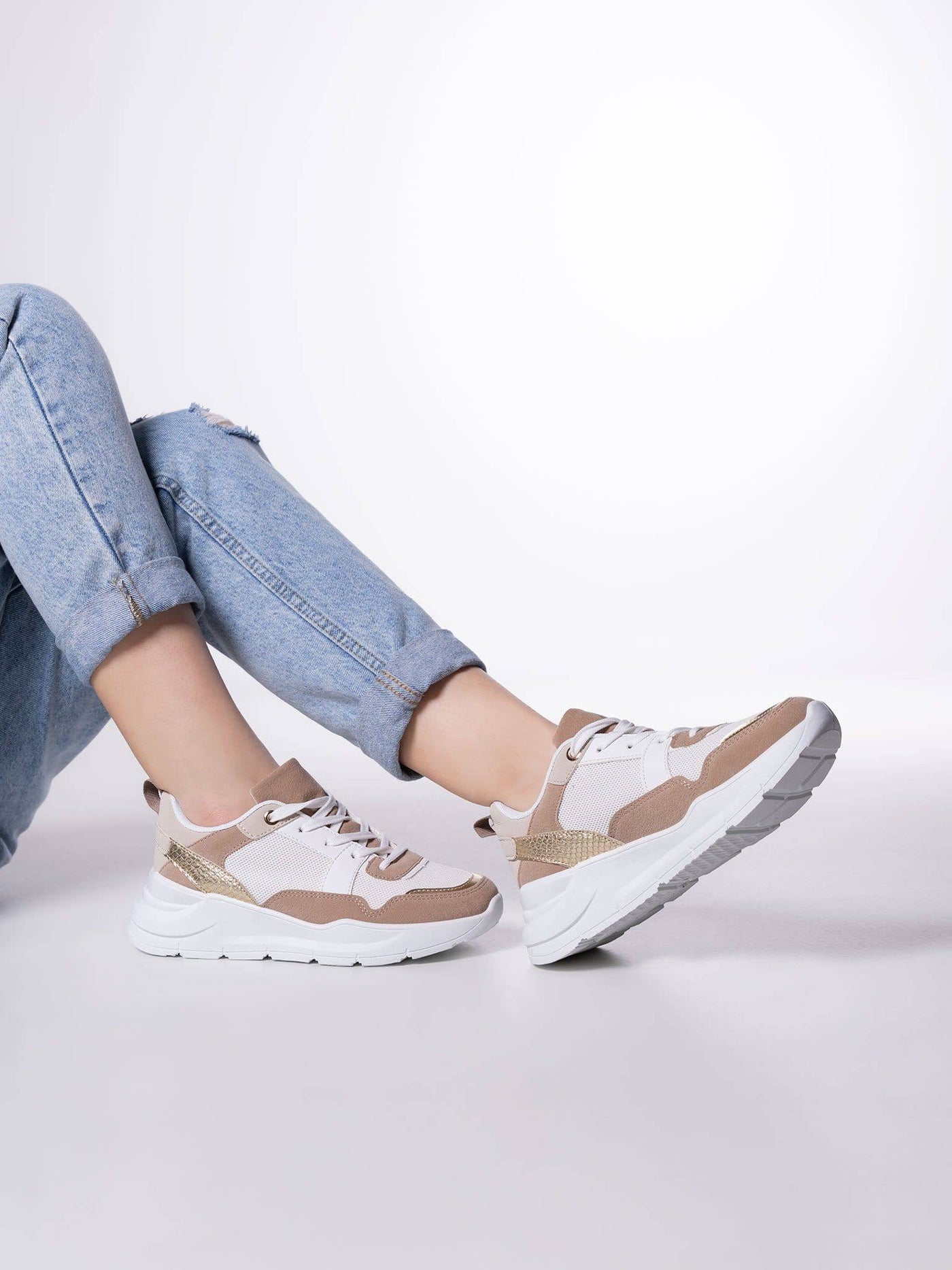 Sneaker Soul Beige - MMShoes