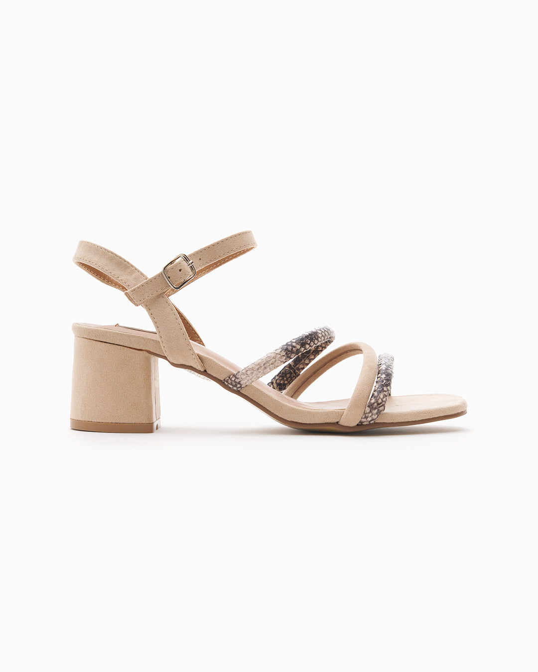 Sandalia Tacón Senna Beige