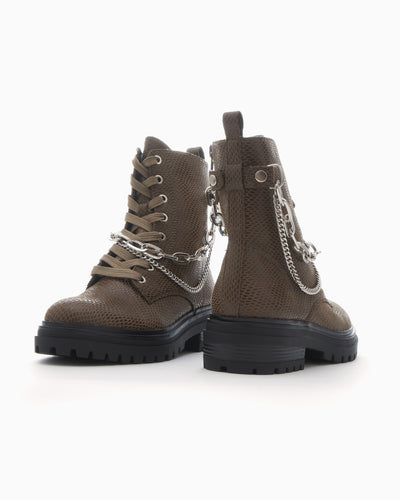 Bota Militar Barcelona Verde