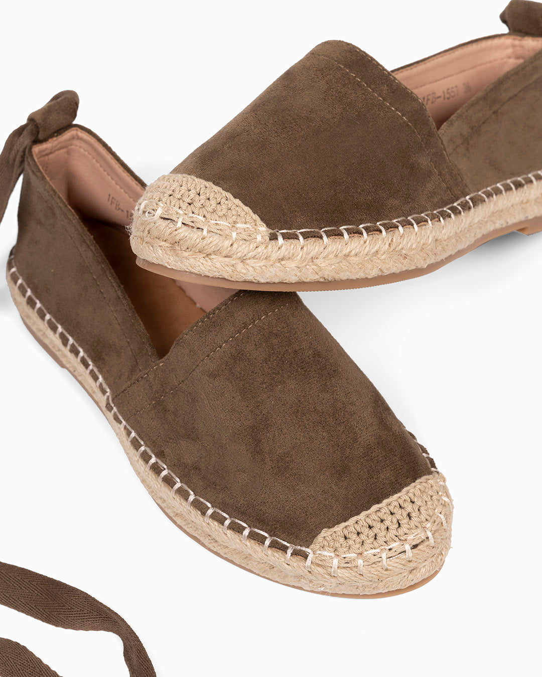 Esparteña Cintas Kaki