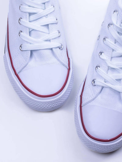 Zapatilla Hiky Mid Blanco - MMShoes