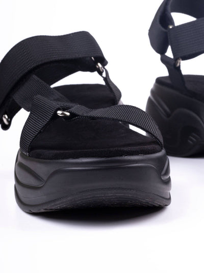 Sandalia Mayden Negro - MMShoes