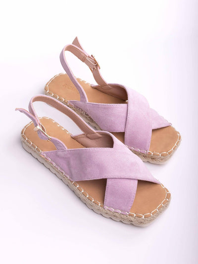 Sandalia Cruce Lila - MMShoes