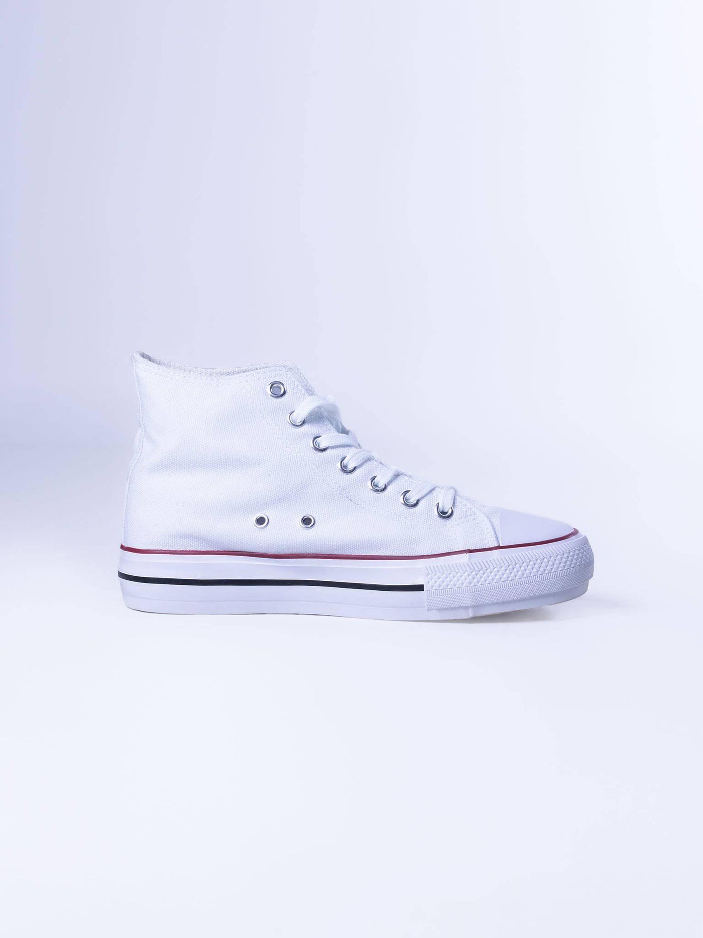 Zapatilla Hiky Mid Blanco - MMShoes