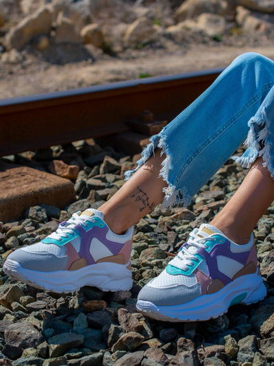 SNEAKER MULTI LILA - MMShoes