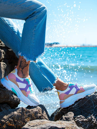 SNEAKER MULTI LILA - MMShoes
