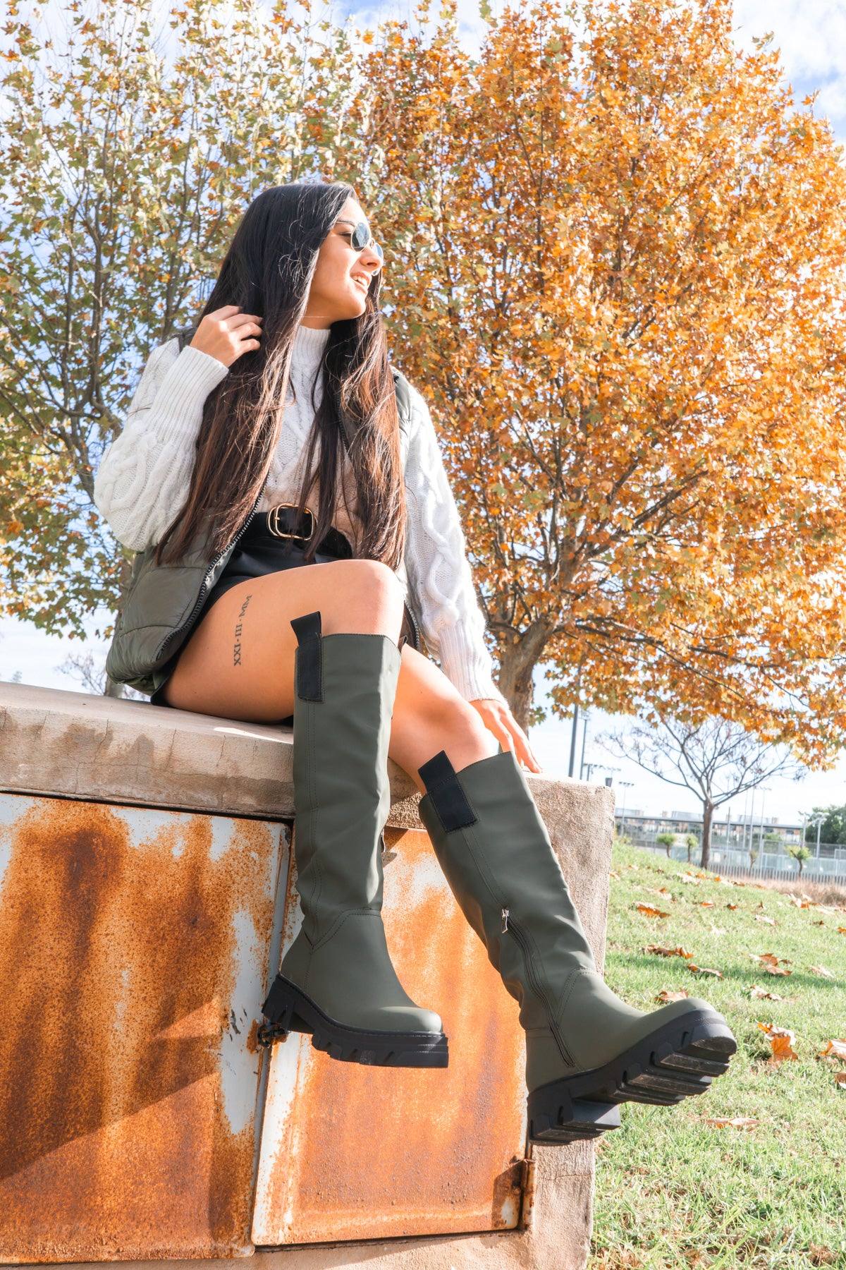 Bota Lluvia Verde - MMShoes