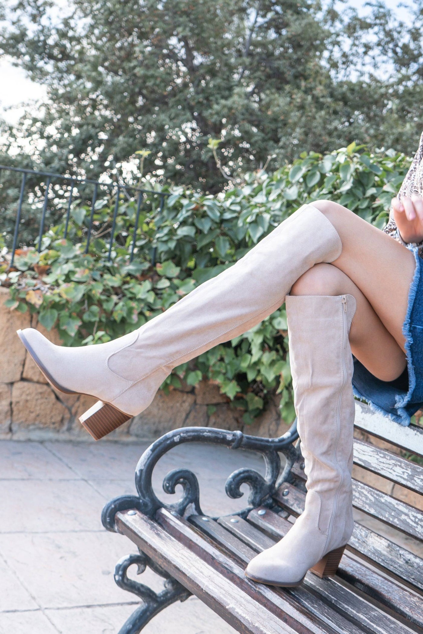 Bota High Beige - MMShoes