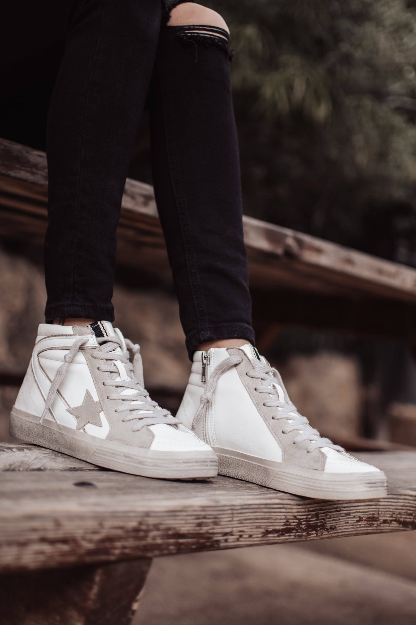 Bamba Star Mid Blanco - MMShoes