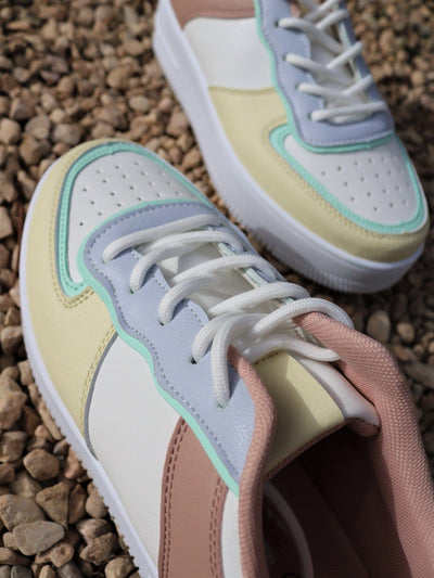 SNEAKER MAX P PINK/YELLOW - MMShoes