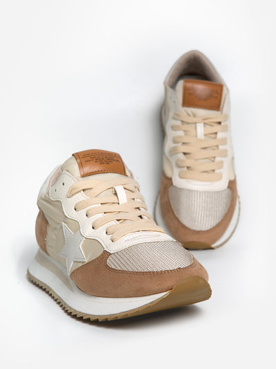 Sneaker Spakle Camel