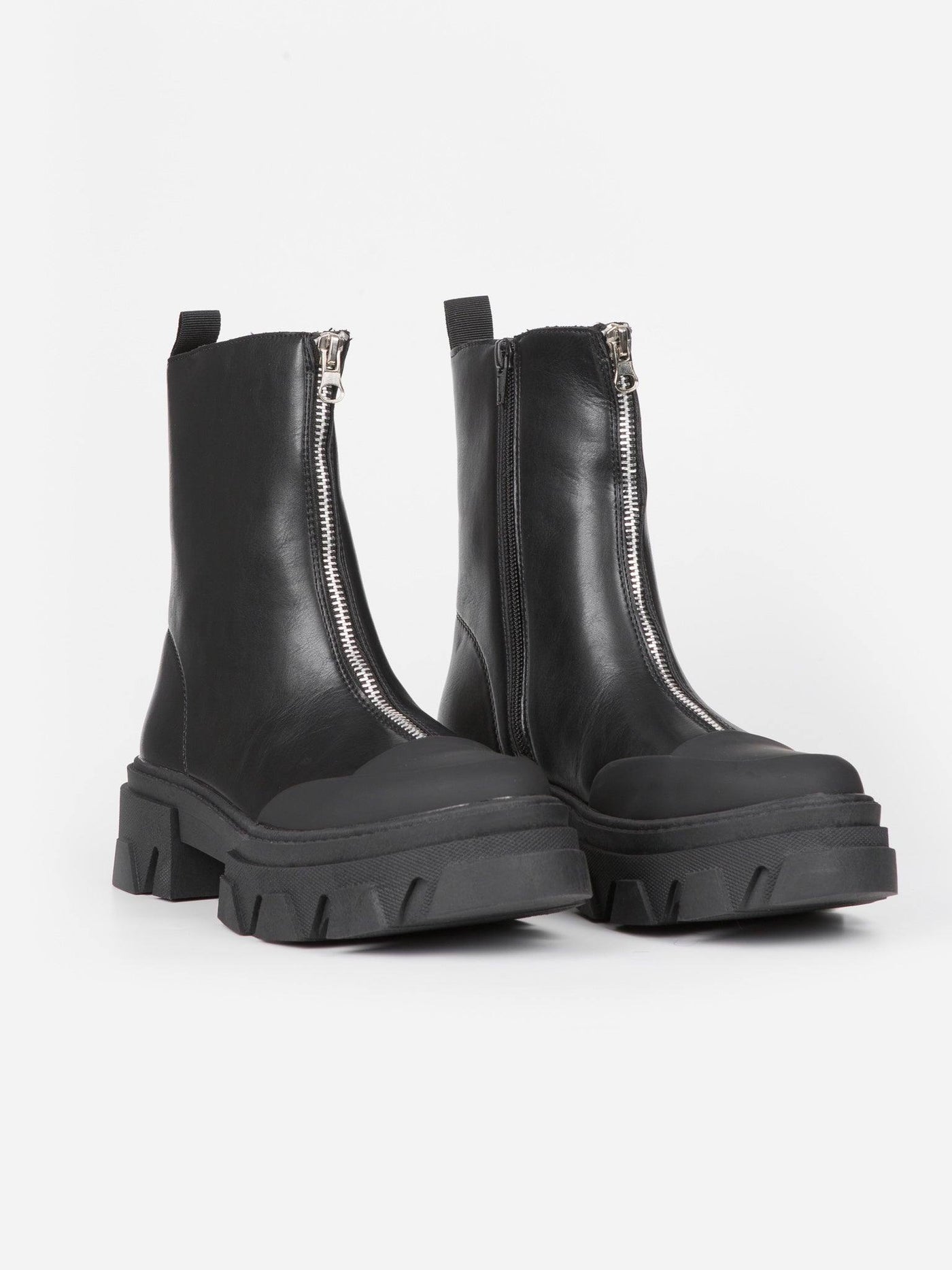 Botín Zipper Negro - MMShoes