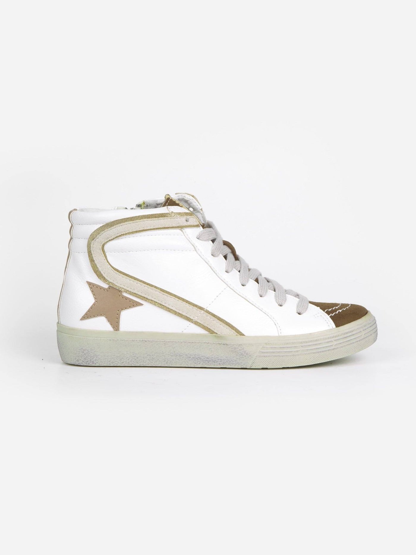 Bamba STAR Mid Beige - MMShoes