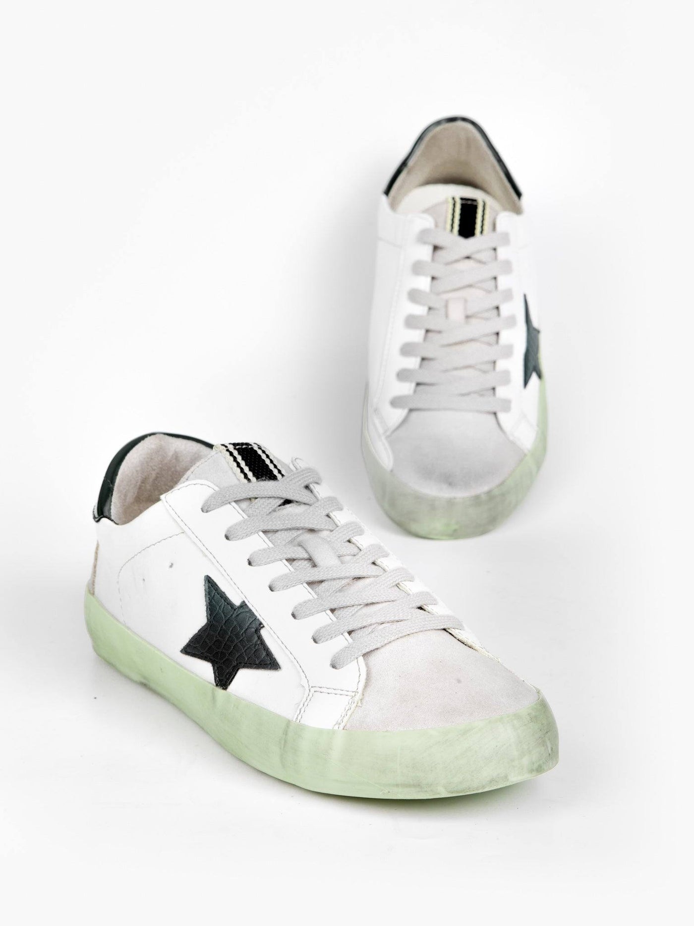 Bamba STAR Blanco/Verde - MMShoes