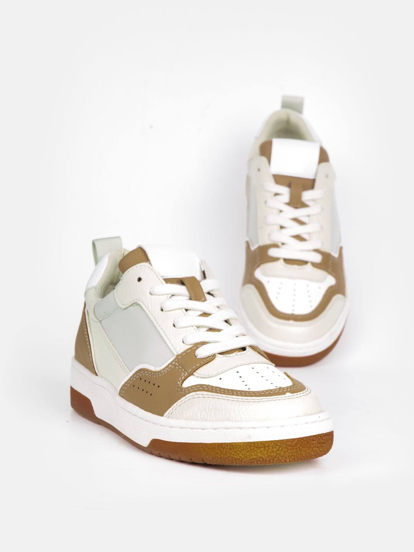 Sneaker Motley Beige/Camel - MMShoes