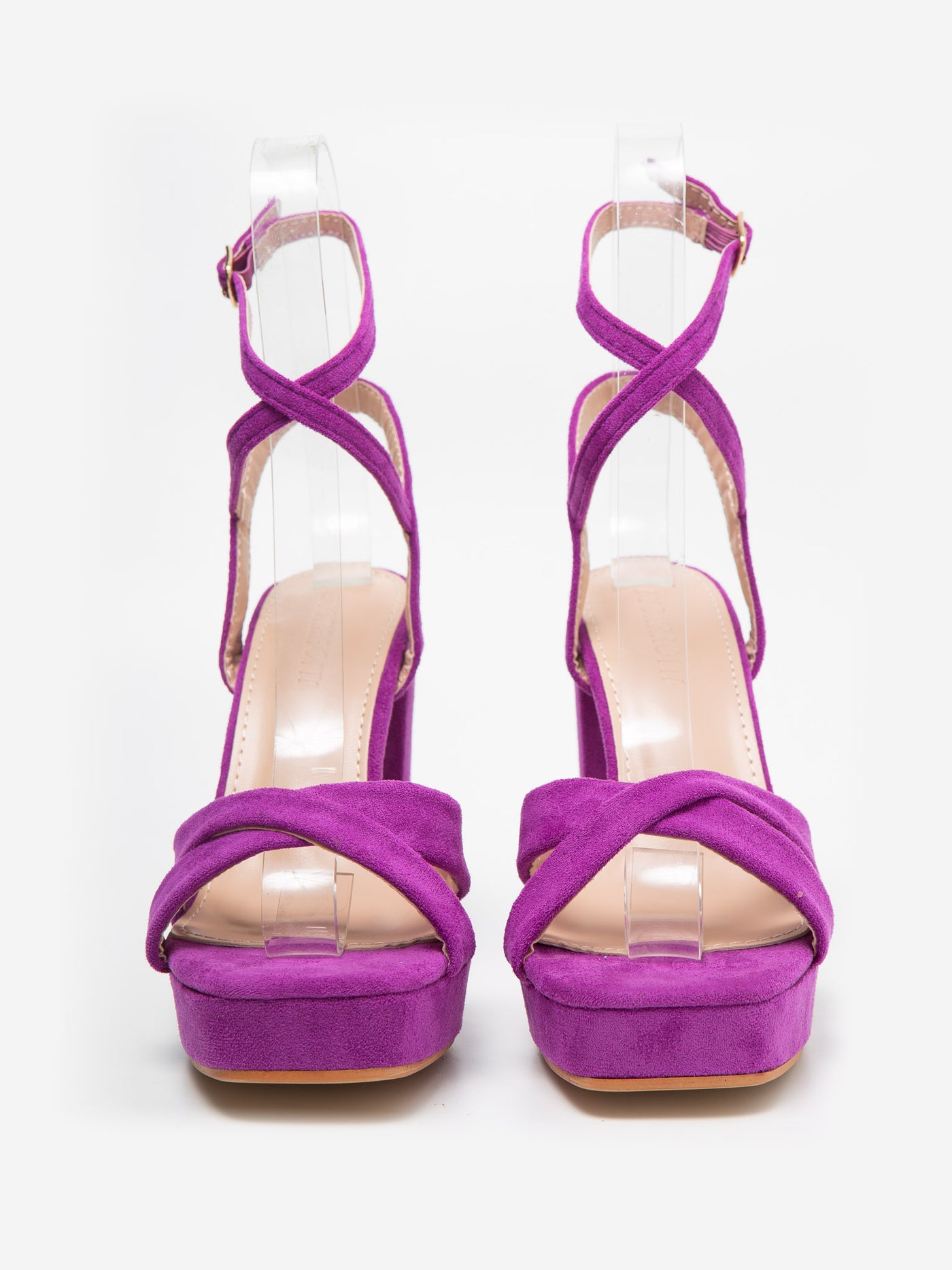 Color Lila Sandalias Tacon Color Morado Color Lila Plataformas