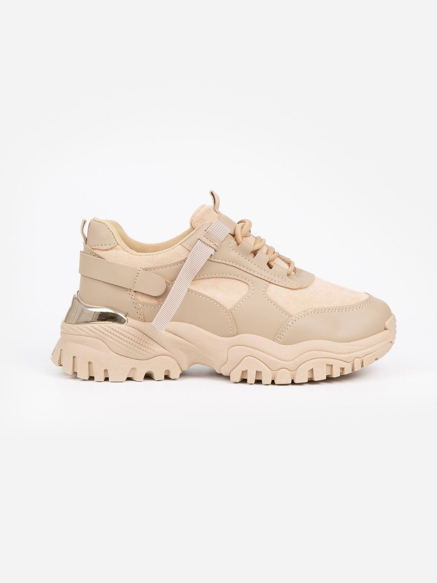 Sneaker Line Beige - MMShoes