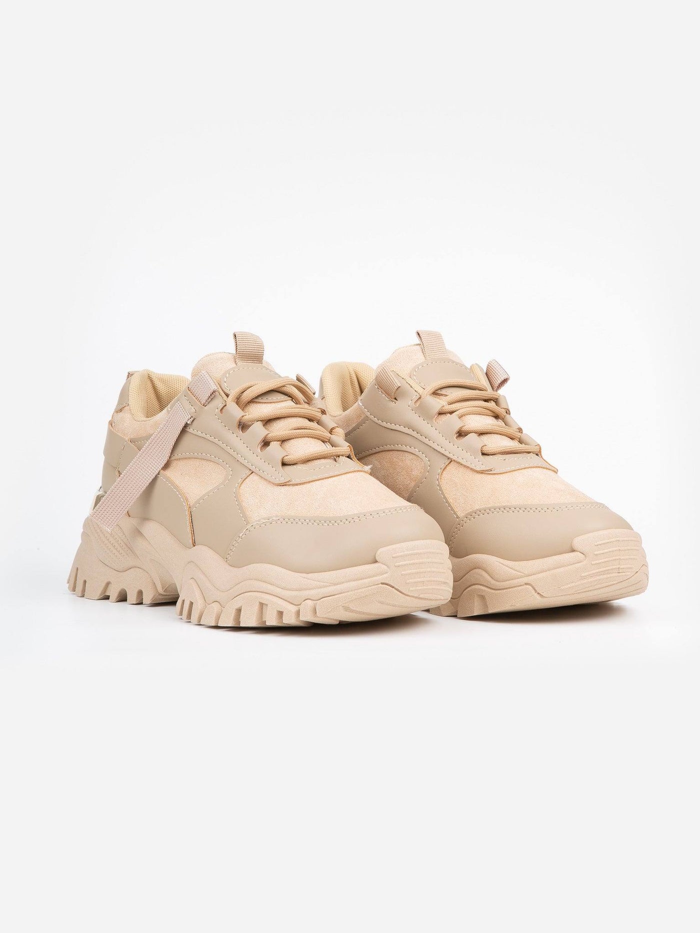 Sneaker Line Beige - MMShoes