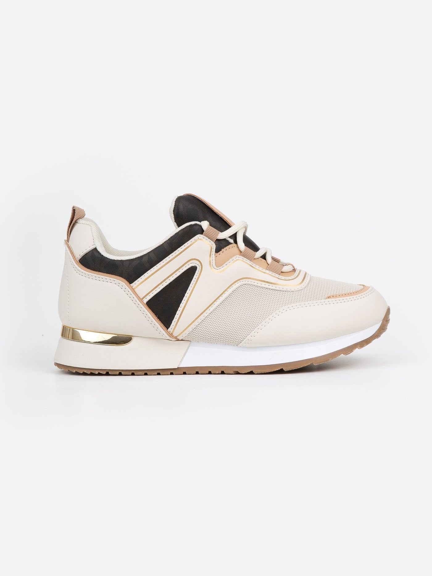 Sneaker Shape Beige - MMShoes