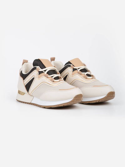 Sneaker Shape Beige - MMShoes