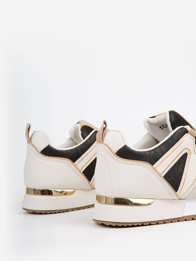 Sneaker Shape Beige - MMShoes