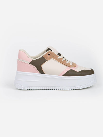 Sneaker Sail Rosa/Verde - MMShoes