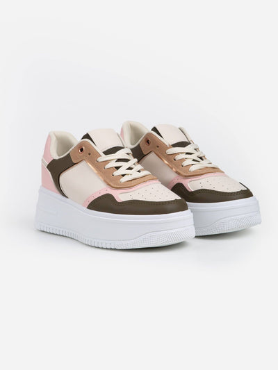 Sneaker Sail Rosa/Verde - MMShoes