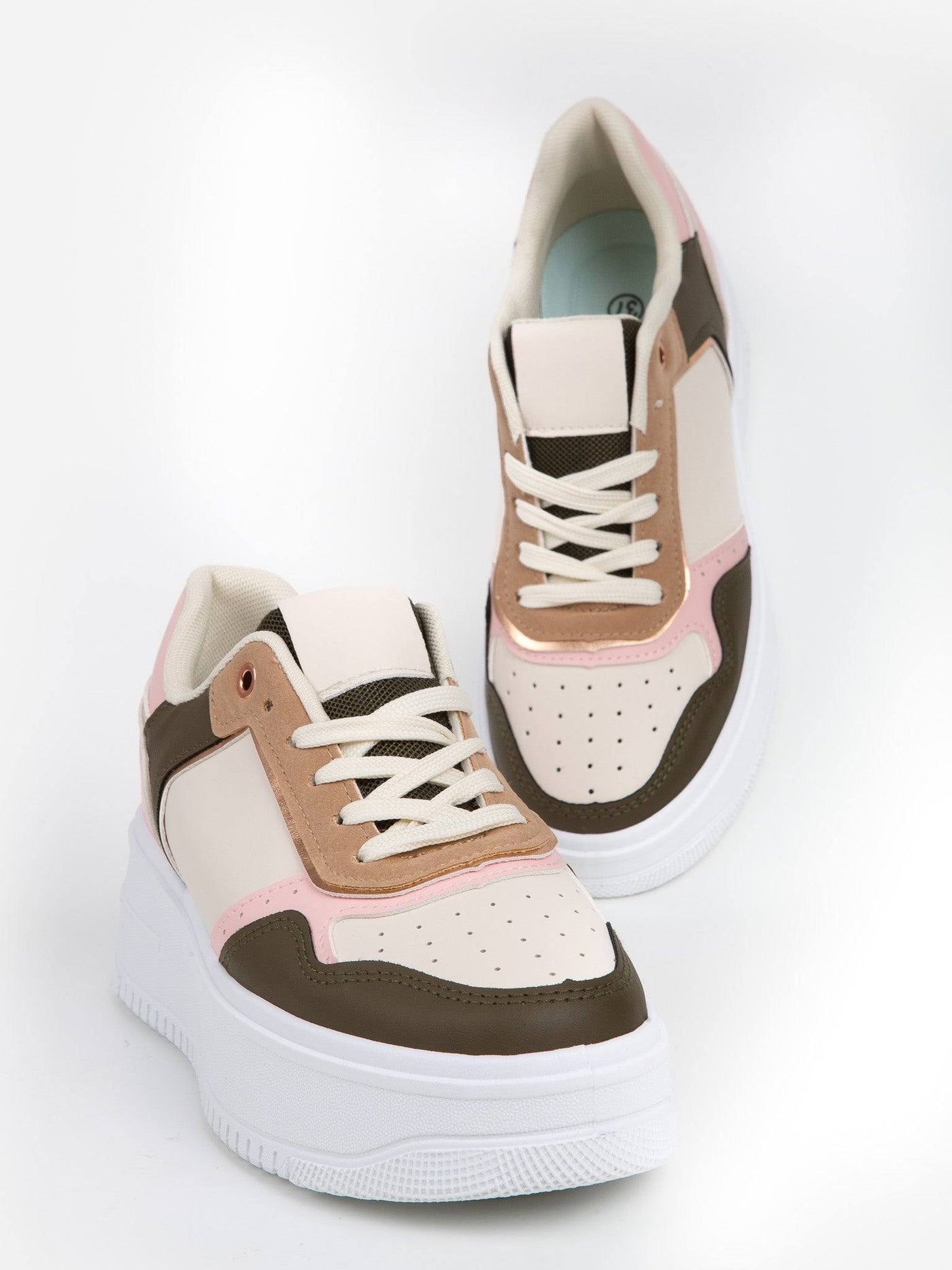 Sneaker Sail Rosa/Verde - MMShoes