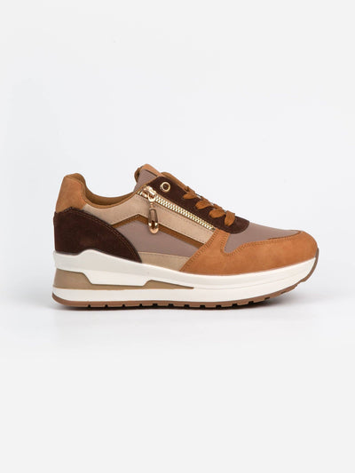 Sneaker Combined Camel - MMShoes